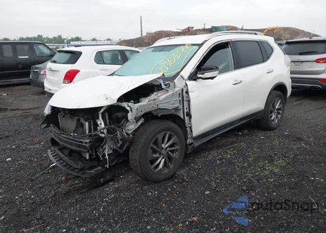 2016 Nissan Rogue Sl z USA, uszkodzony, nr VIN KNMAT2MV2GP728238